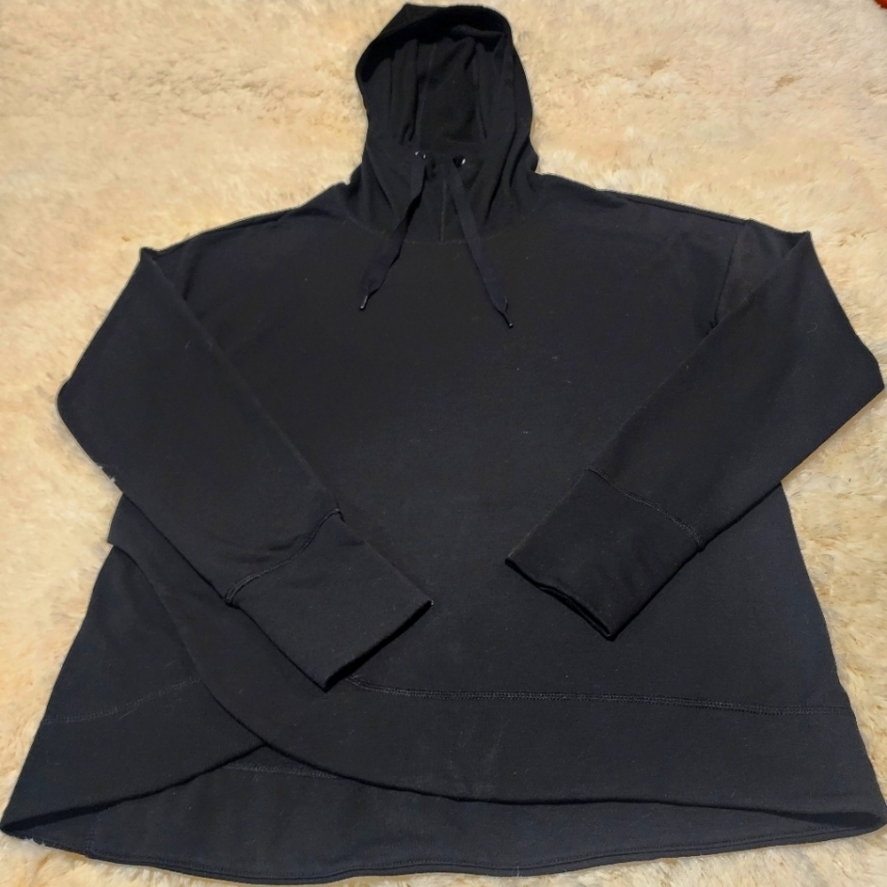 Yogalicious Women's Black Workout Hoodie Sz. Medium
